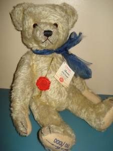 FLORIAN German Mohair Hermann Teddy Bear with Growler Ltd Ed 41 cm Tall  