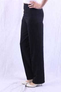 8 NWT Joseph Ribkoff Ladies Black Slim Boot Cut Front Zipper Dress Pants 10621  