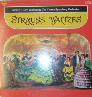 Josef Krips The Vienna Symphony Orchestra Strauss Waltzes MINT SEALED LP  