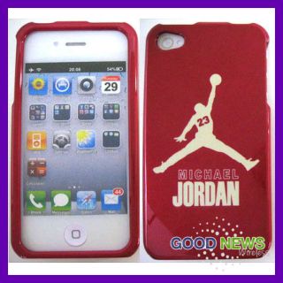 For Verizon Sprint at T Apple iPhone 4 4S Jordan Hard Case Phone Cover  