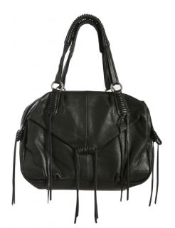 Lucky Brand Jordana Black Satchel Bag Purse HKW0024  