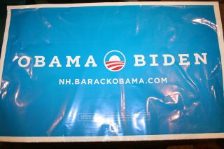Barack Obama Joe Biden Official 2012 President Campaign All Weather Yard Sign NH  
