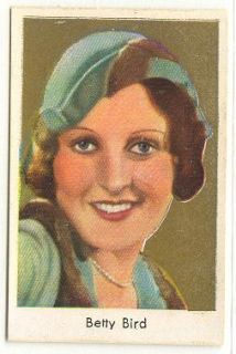 Betty Bird Weimar Nazi Era German Actress 178  