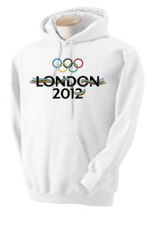 Olympic Hoodie and Sweatshirt London 2012 Shirts by Rock s M L XL 2XL 3XL 3  