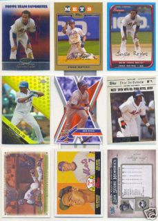 Huge Jose Reyes 70 Card 45 Different Lot Mets  