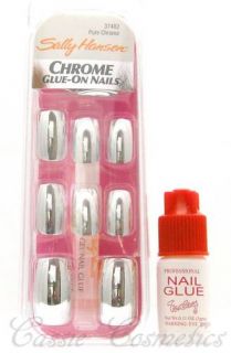 Sally Hansen Chrome Glue on Nails Pure Chrome  