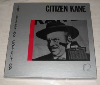 Movie Laserdisc 1941 Citizen Kane Criterion Box Set Orson Welles  
