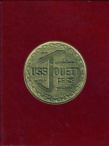 USS Jouett CG 29 Westpac Deployment Cruise Book Year Log 1984  