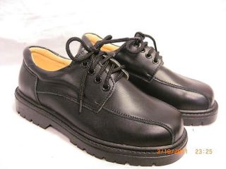 Josmo Boys Casual Black Leather Dress Shoes Youth Size  