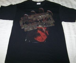 Judas Priest British Steel Shirt Medium Vintage Style Band Concert Tour  