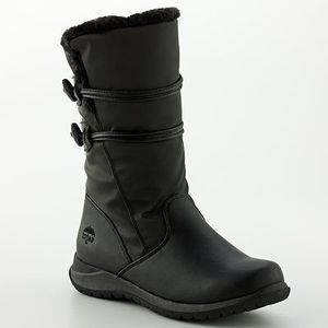New Women Totes Judy Midcalf Black Waterproof Thermolite Winter Boots 9 W  