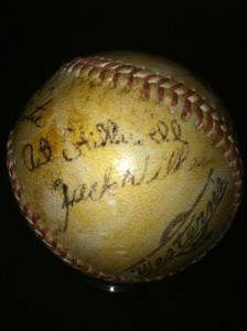 1949 Chicago Cubs Team Signed Lyle L Judy Autographed Auto RARE Baseball  