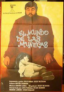 Zlocin Slecny Bacilpysky 1970 RARE Orig Movie Poster Spanish Jozef Rezucha  