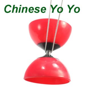 Diablo Diabolo Juggling Spinning Chinese Yo Yo Red Hot  