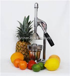 New Heavy Duty Stainless Steel Manual Fruit Juicer Squeezer Press Kitchen Bar  