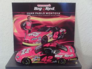 2007 Juan Pablo Montoya 42 Big Red 1 24 Action NASCAR Diecast RCCA