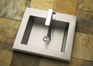Julien Bathroom Collection 120679 Stainless Sink