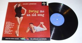 Julie London Swing Me An Old Song 1959 Original LP
