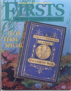 Firsts Magazine Jul Aug 1996 Jules Verne Special