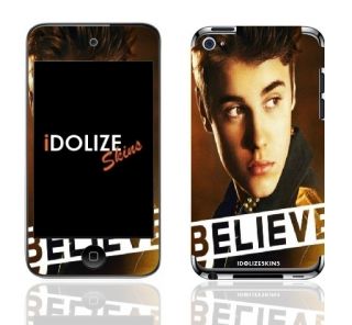 Justin Bieber Believe Vinyl Sticker Skin for iPod Touch 4th Generation