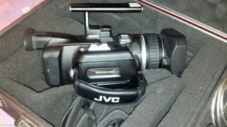 JVC GR HD1U Camcorder Black with Accessories