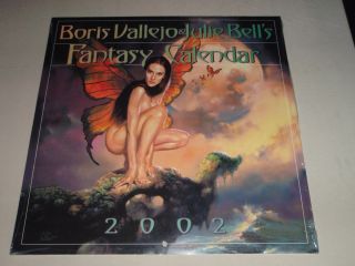 Boris Vallejo Julie Bell 2002 Fantasy Calendar New Unopened