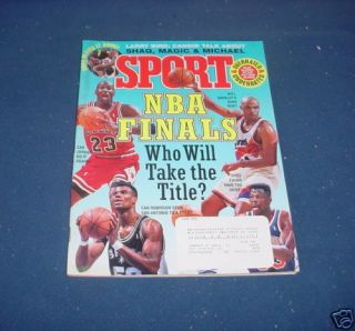Sport Magazine June 1993 Michael Jordan Charles Barkley