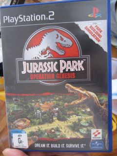 Jurassic Park Operation Genesis PlayStation 2