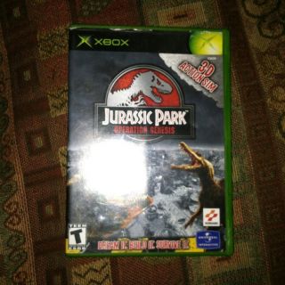 Jurassic Park Operation Genesis Xbox 2003