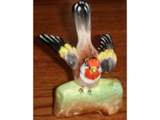 Crown Staffordshire JT Jones Goldfinch Bird Figurine