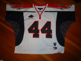 worn / team issued MLL New Jersey Pride Lacrosse jersey #44 McFarland