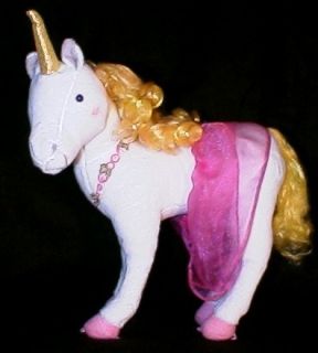 Victoria Kann Pinkalicous Goldilicious Unicorn 11 Plush by Jakks 2006