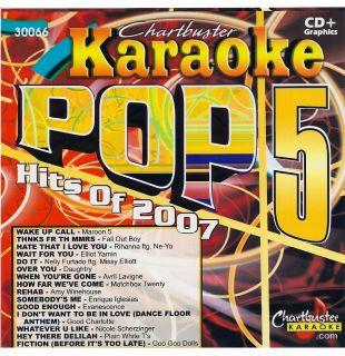 Chartbuster Karaoke Pop 5 Hits of 2006 Disc 30061