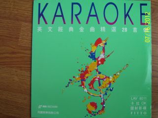 Fitto English Karaoke Laser Disc