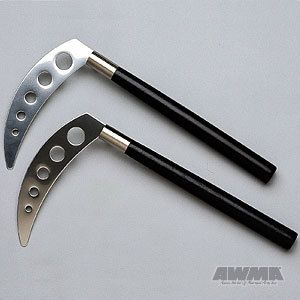 Black Competition Kamas Martial Arts Weapons Steel