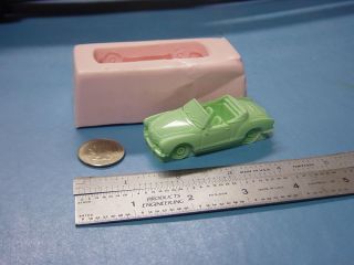 Silicone Karmann Ghia 1969 Car Soap Candle Candy Embed Mold