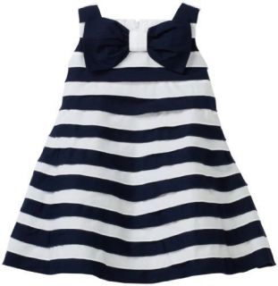 Kate Mack Biscotti Navy Blue Tiered Dress 3T Retail $80