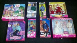 Huge Lot 1989 1999 Barbie Collection w 2 Katina Ice Skate Dolls