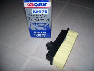 Car Quest 88976 Filter Ford Family Cars Trucks 1986 1992 1995 1996