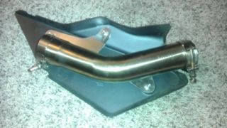Kawasaki ZX10R 2008 2010 Cat Eliminator Pipe cover and clamps included