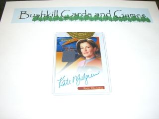 The Quotable Star Trek Voyager Kate Mulgrew Janeway Autograph Costume