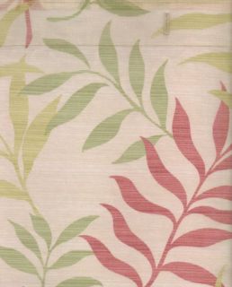 Floral Green Burgundy Ivory Fabric Shower Curtain New
