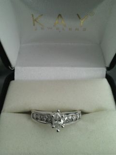 Kay Jewelers Marquise Diamond Engagement Ring