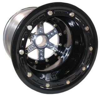 Keizer Wheel 27 Spline 10x12 4 Beadlock with Wheel Center PMP