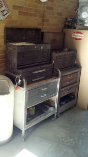 Vintage Collectable Machinist Kennedy Cornwell Tool Boxes