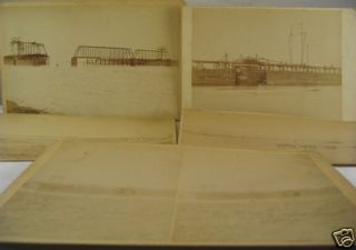 Pardoc Keithsburg Illinois Railroad Bridge Photograph