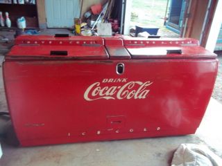 Vintage Coca Cola Coke Cooler Westinghouse WD22