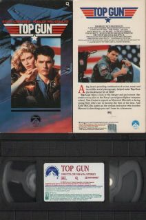 Top Gun VHS 1996 Kelly McGillis Tom Cruise