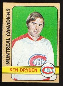1972 73 Ken Dryden Montreal Canadians 160 Topps