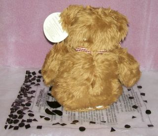 Teddy Bear Avon Praying Prays Talks Plush Stuffed Animal w Slippers 12